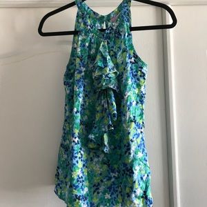 Lilly Pulitzer Ruffle Sleeveless Top